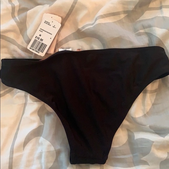 Black Bikini Bottom NWT - Picture 2 of 2